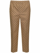 GUCCI - Gg Cotton Blend Jogging Pants