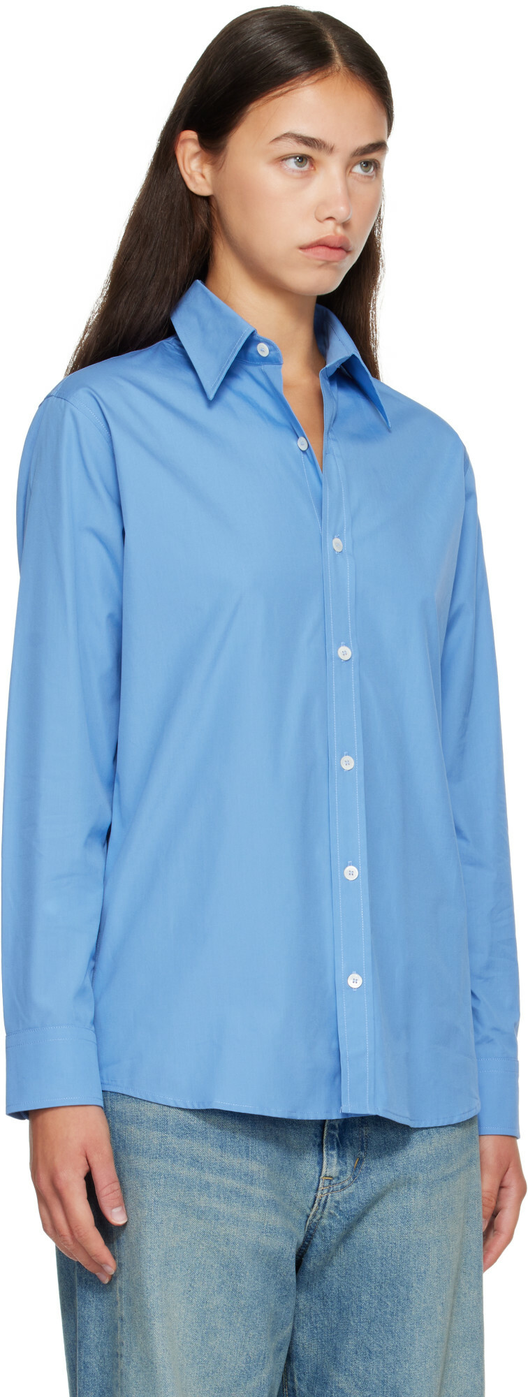 A.P.C. Blue Kayla Shirt