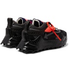 Off-White - Odsy-1000 Suede, Mesh, Leather and Rubber Sneakers - Black