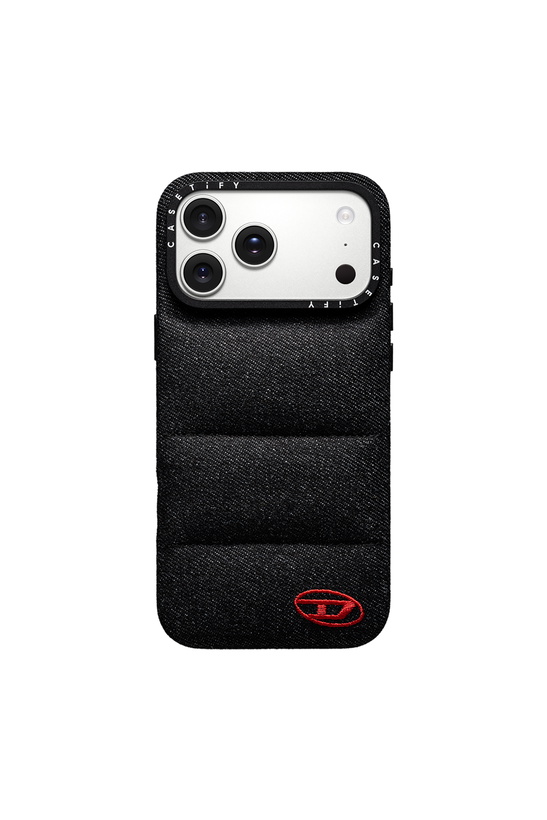 Photo: Diesel Puffer case for i Phone 17 Pro - Cases - Unisex - Black