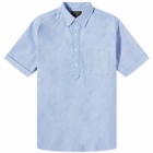Beams Plus Men's BD Pullover Oxford Shirt in Blue
