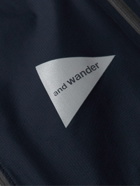 And Wander - Pertex Shield Nylon-Ripstop Hooded Jacket - Blue
