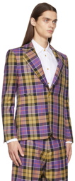 Vivienne Westwood Multicolor Classic Tartan Blazer