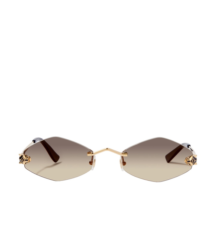 Photo: Cartier Eyewear Collection Panthère De Cartier oval sunglasses