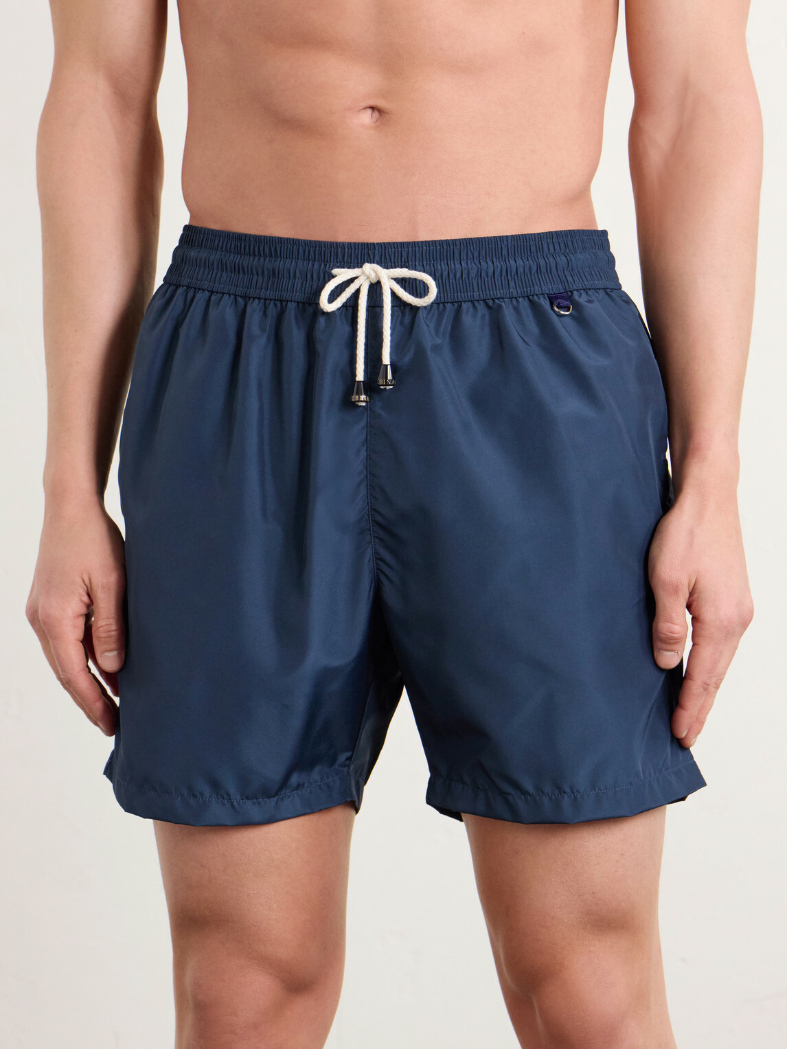 Rubinacci - Straight-Leg Swim Shorts - Blue