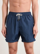 Rubinacci - Straight-Leg Swim Shorts - Blue