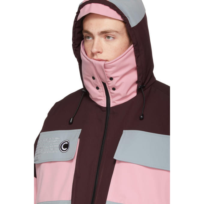 Colmar A.G.E. by Shayne Oliver Pink Long Villa Shell Jacket