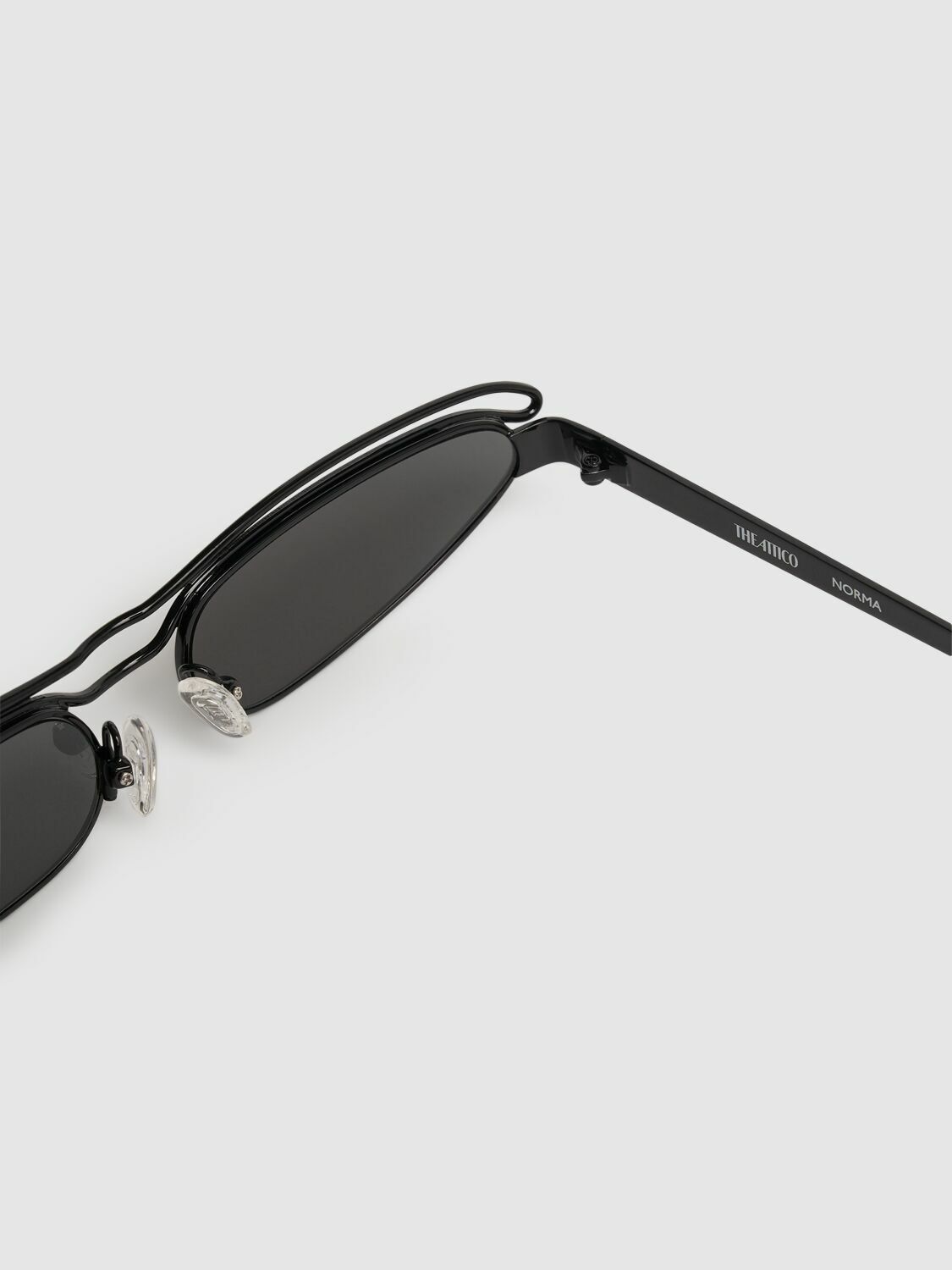 THE ATTICO Slim Metal Sunglasses The Attico