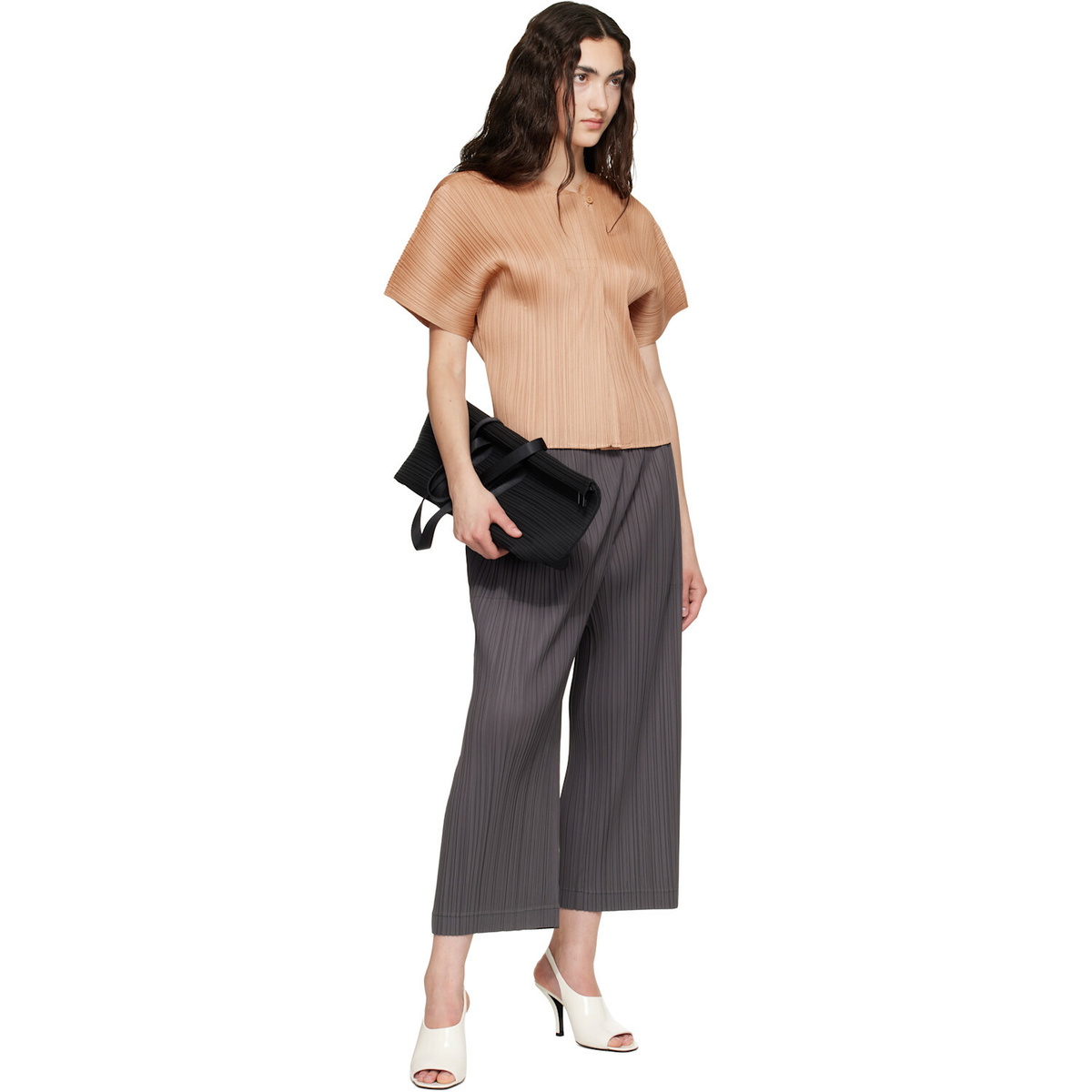 PLEATS PLEASE ISSEY MIYAKE Pink Monthly Colors June Top