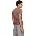 Rick Owens Purple Tower Double S/S T-shirt
