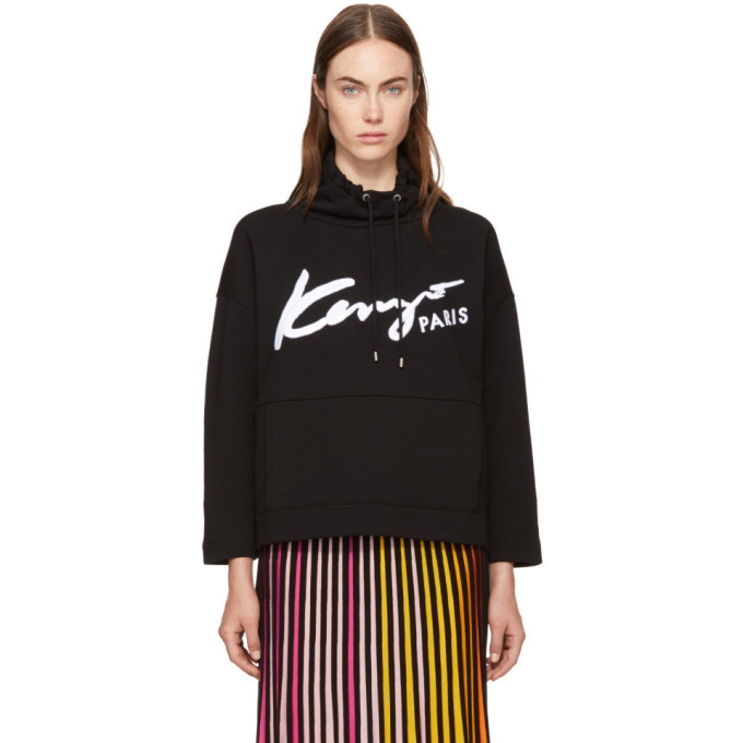 Photo: Kenzo Black Signature Logo Sweatshirt