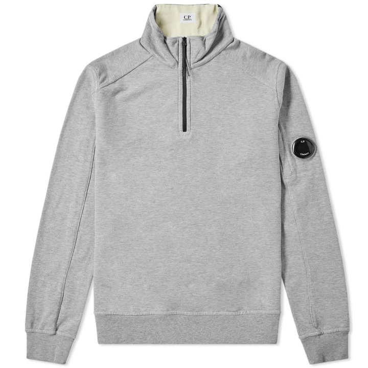 Photo: C.P. Company Light Fleece Arm Lens Quarter Zip Sweat