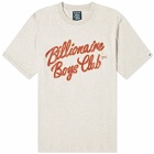 Billionaire Boys Club Men's Script Logo T-Shirt in Oatmeal