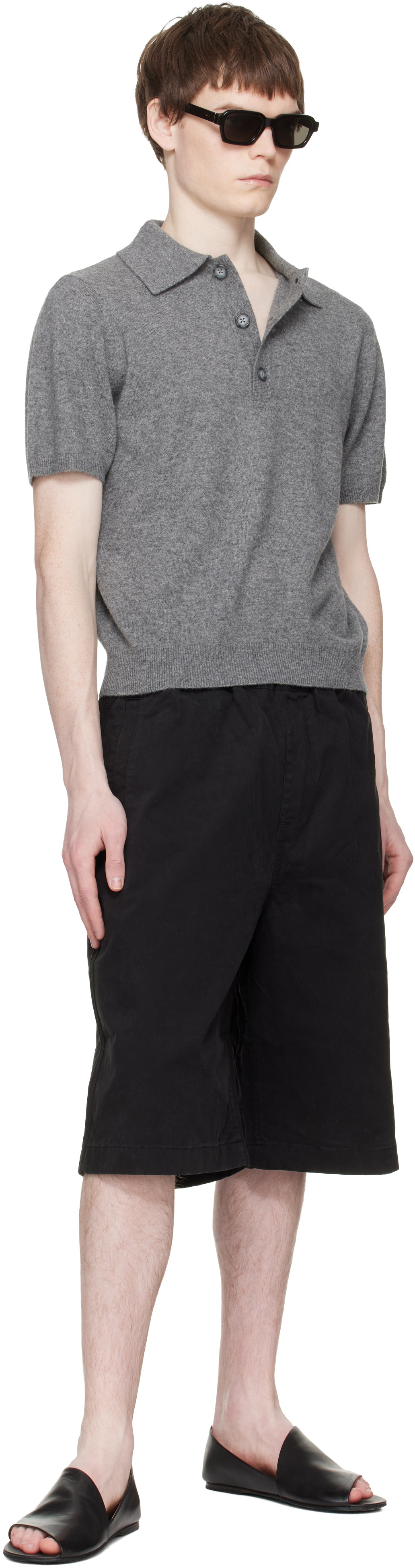 Entire Studios Black Boxing Shorts