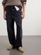 Officine Creative - Repertoire 001 Leather-Trimmed Suede Sneakers - Brown