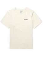 norda - Logo-Print Organic Cotton-Jersey T-Shirt - Neutrals