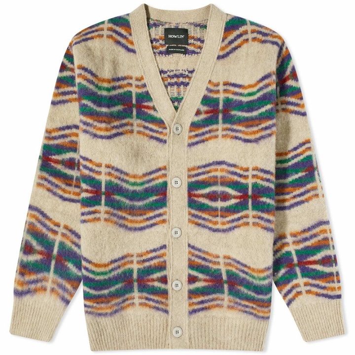 Photo: Howlin by Morrison Men's Howlin' Out Of This World Cardigan in Biscuit