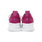 Versace Pink Chain Reaction 2 Sneakers