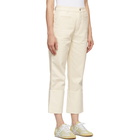 Loewe Off-White Fisherman Jeans