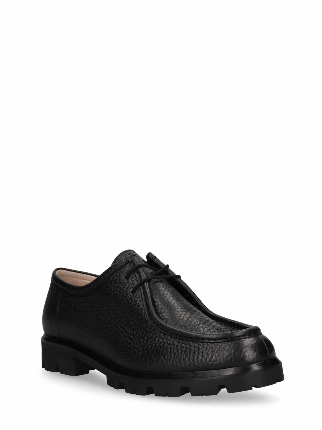 LEGRES - 35mm Leather Lace-up Shoes Legres