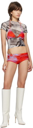 Miaou Red Frankie Shorts