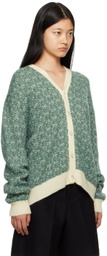 Palmes Green Inter Cardigan