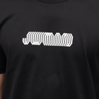 Junya Watanabe MAN Men's Graphic T-Shirt in Black/White