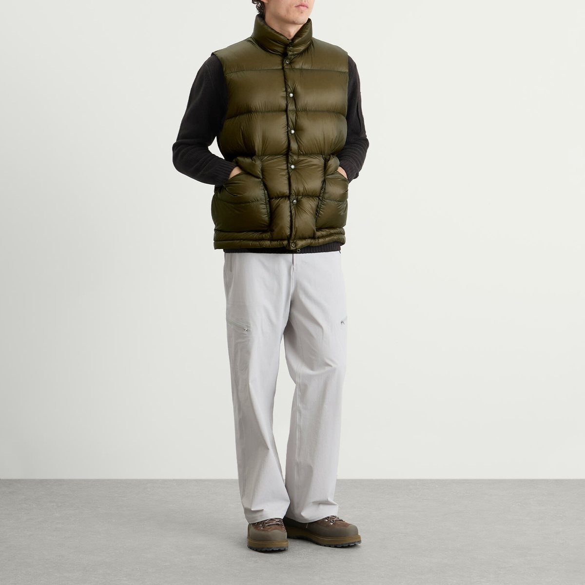 C.P. Company Men's DD-Shell Vest in Ivy Green