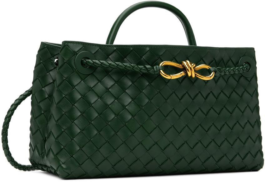 BOTTEGA VENETAイーストウエスト アンディアーモ BOTTEGA VENETA East/West Andiamo small intrecciato leather tote