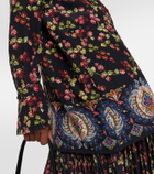 Etro Printed silk shirt