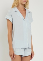 Eberjey Gisele Stretch-jersey Pyjama set Blue
