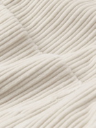 Ermenegildo Zegna - Cotton and Cashmere-Blend Corduroy Jacket - Neutrals