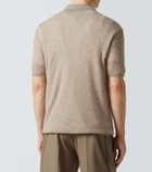 The Row Isao cashmere polo shirt