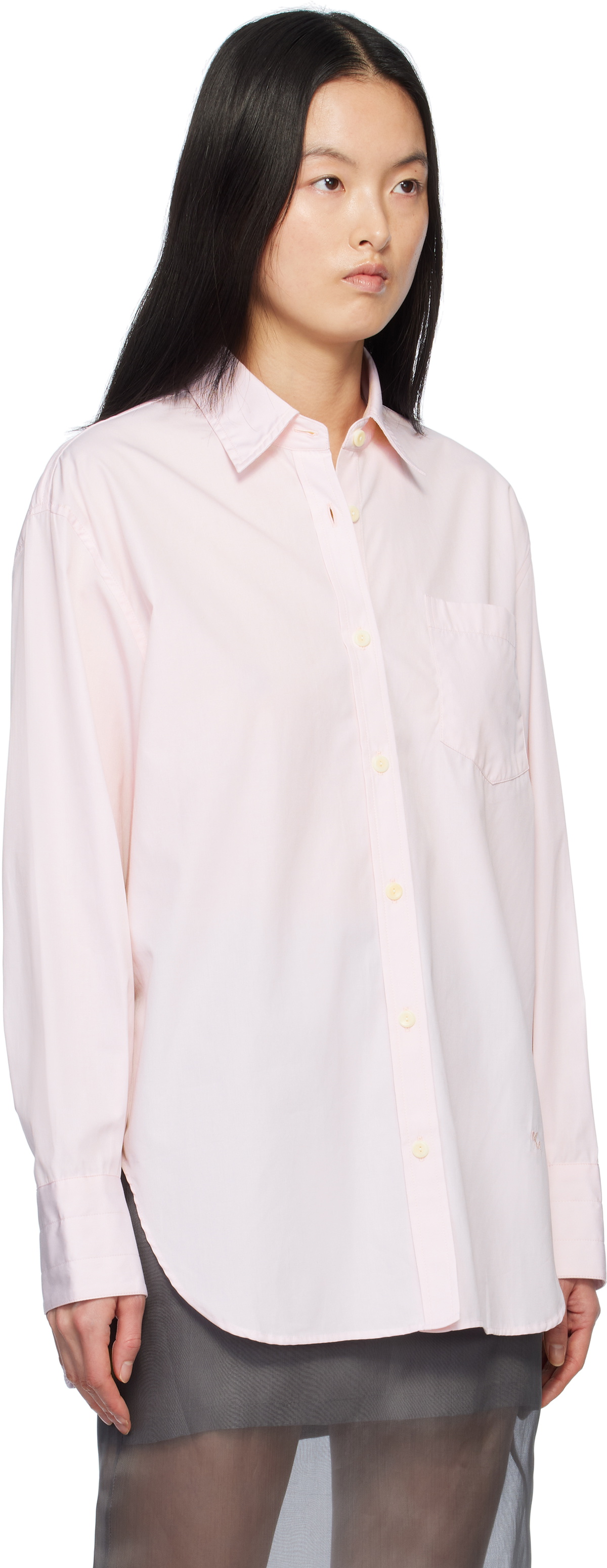 Maria McManus Pink Oversized Tunic Shirt