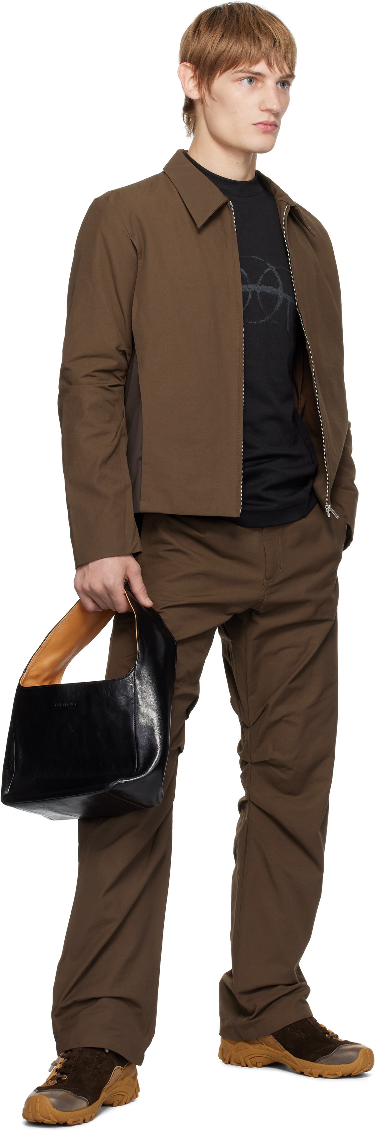 【PAF】Tank (Archive) Brown S POST ARCHIVE FACTION (PAF) Brown 7.0 Right Trousers Post Archive