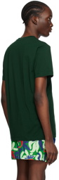 Marni Green Embroidered T-Shirt