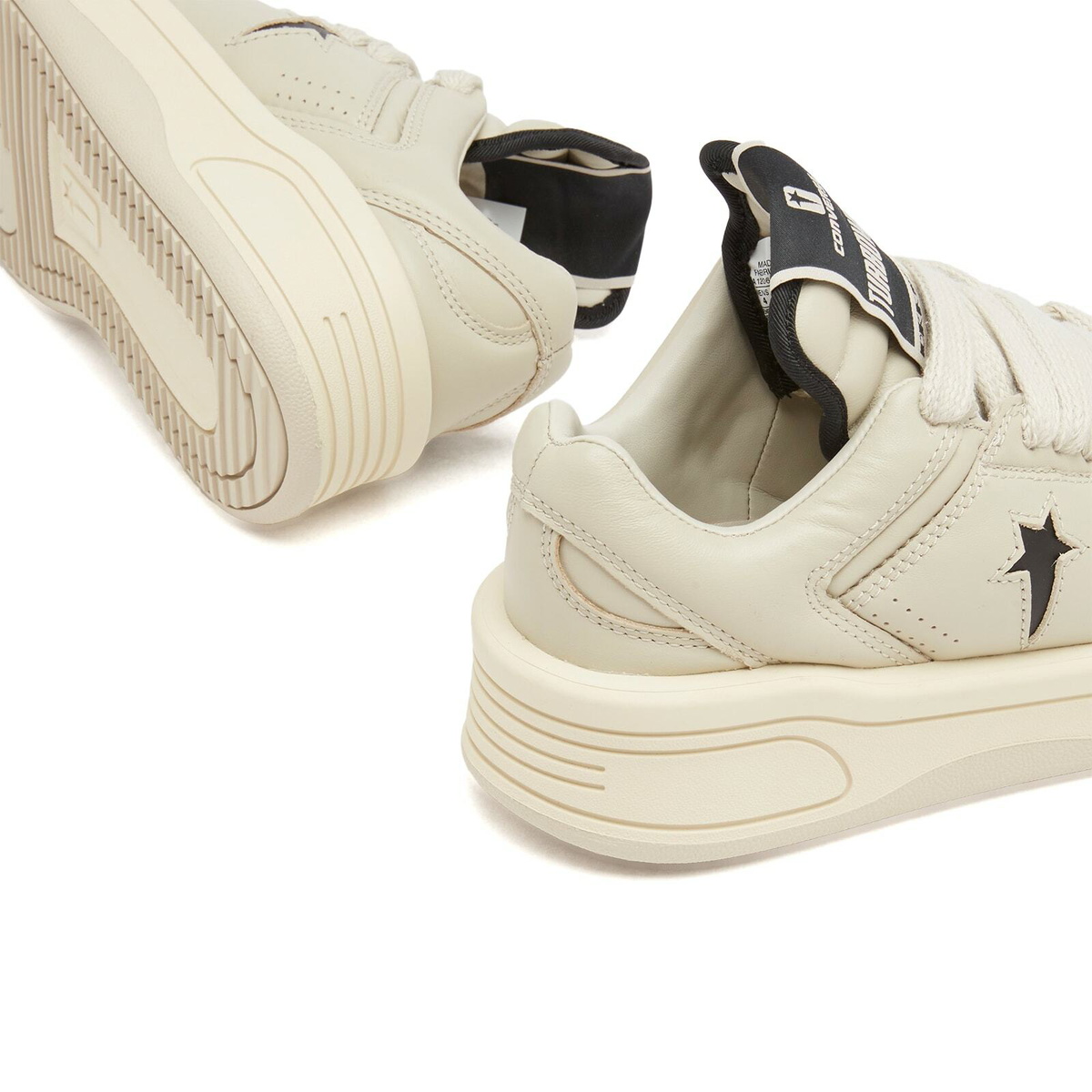 Rick Owens DRKSHDW x Converse TURBOWPN OX Sneaker in Beige