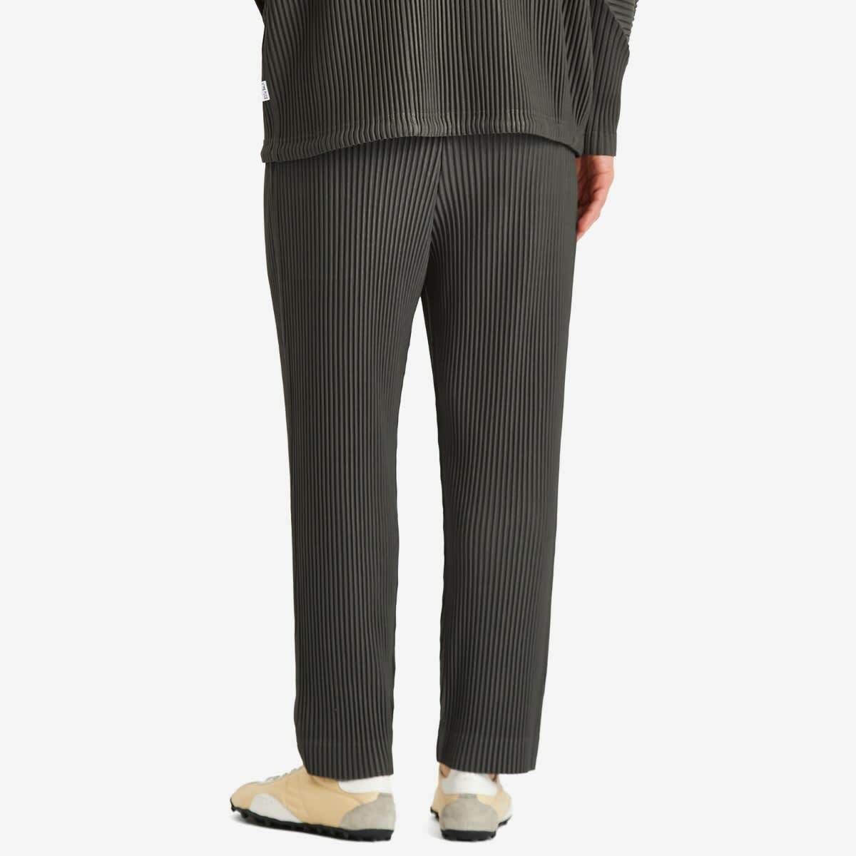 Homme Plissé Issey Miyake Men's Pleated Straight Trousers in