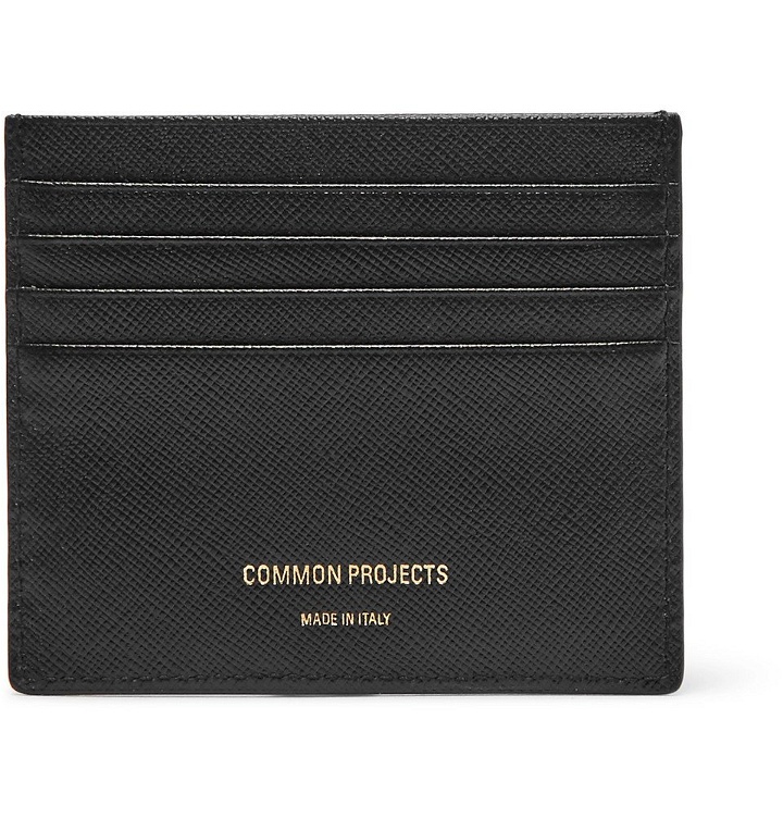 Photo: Common Projects - Cross-Grain Leather Cardholder - Black