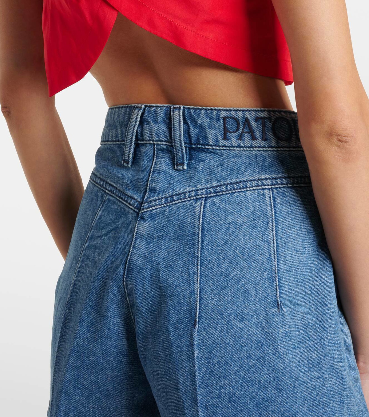 Patou Denim shorts