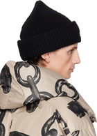 Vivienne Westwood Black Sporty Beanie