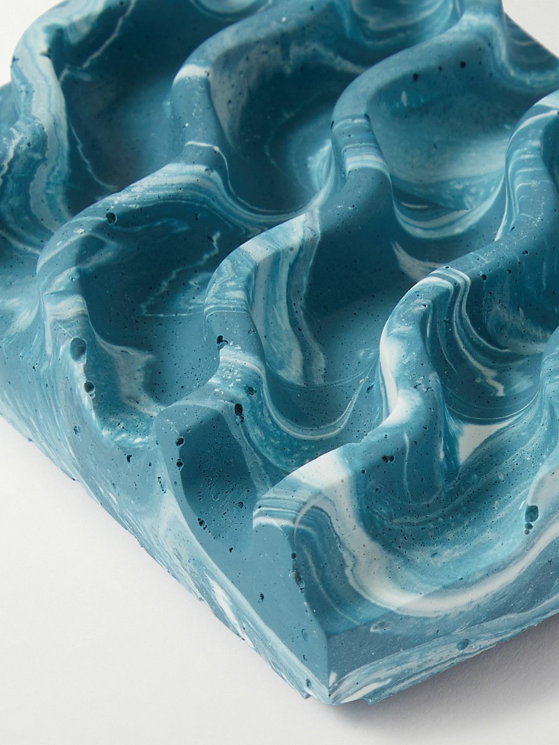 Katie Gillies MarbleEffect Jesmonite, Acrylic and Resin Soap Dish