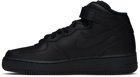 Nike Black Air Force 1 Mid '07 Sneakers
