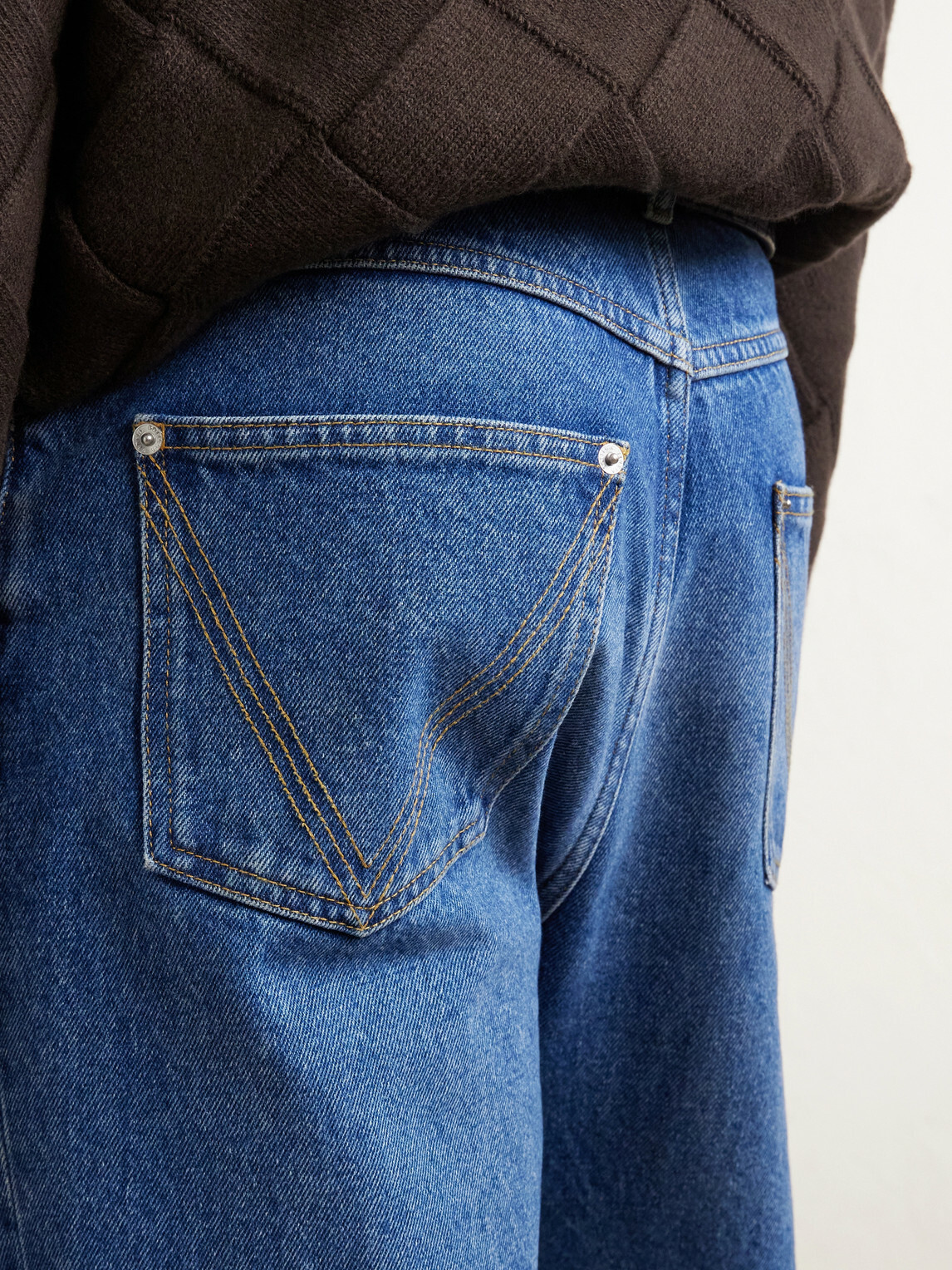 Bottega Veneta - Straight-Leg Organic Jeans - Blue