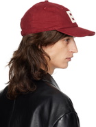 Bally Burgundy Baseball Cap