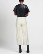 Alessia Santi Womens Pants Ivory