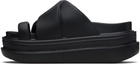 sacai Black Foam Multiple Sole Sandals