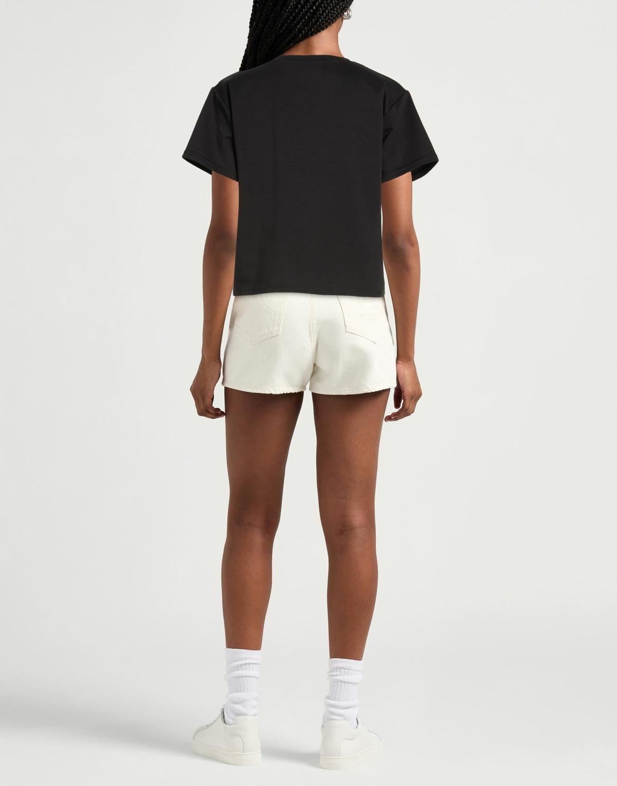 Pieces Womens T-shirt in Black