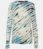 Proenza Schouler Mia tie-dye cotton jersey T-shirt