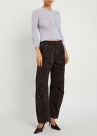 Citizens OF Humanity Tabitha Wool and Cashmere-blend Cardigan Light Blue